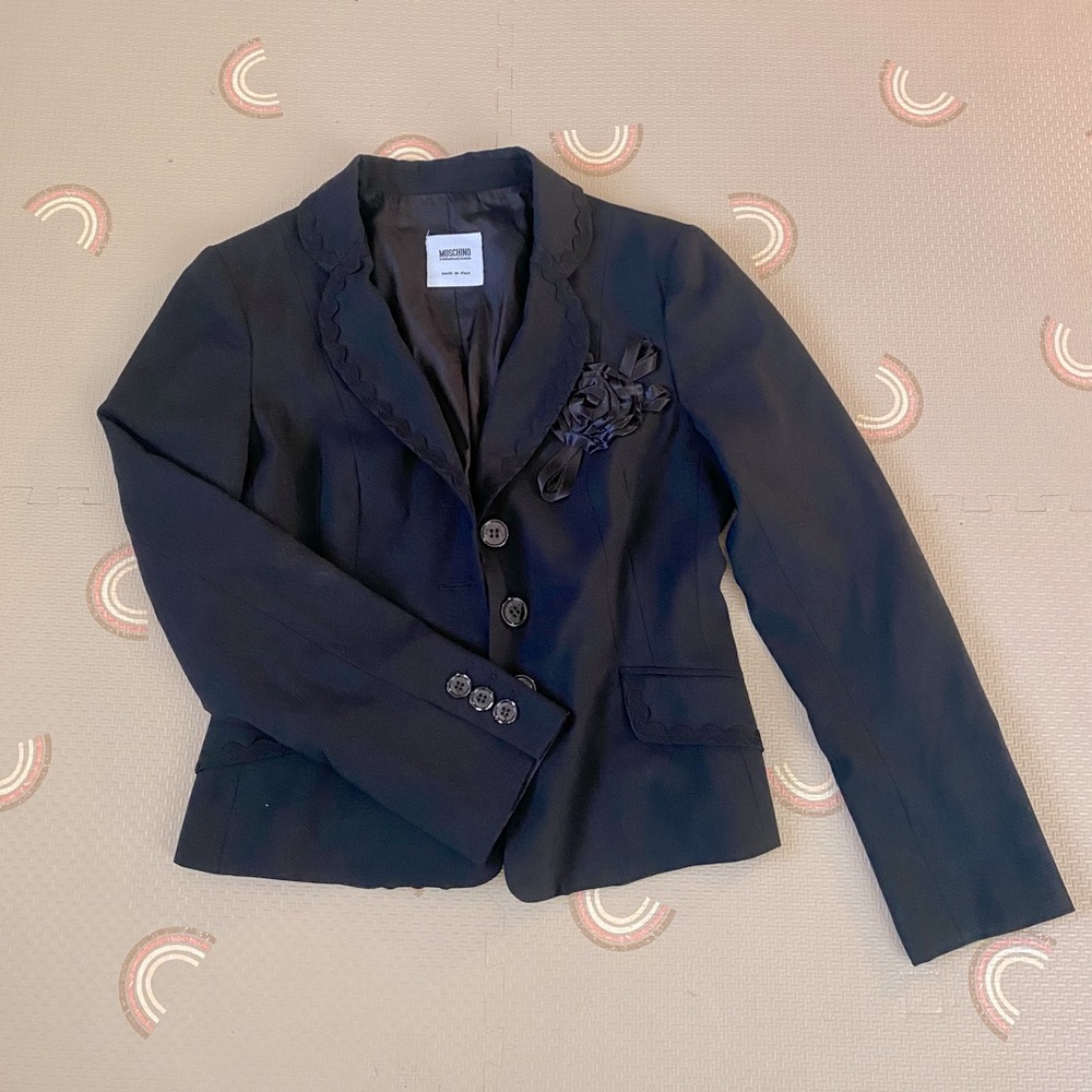 Vintage 2000s Moschino Blazer Suit Jacket